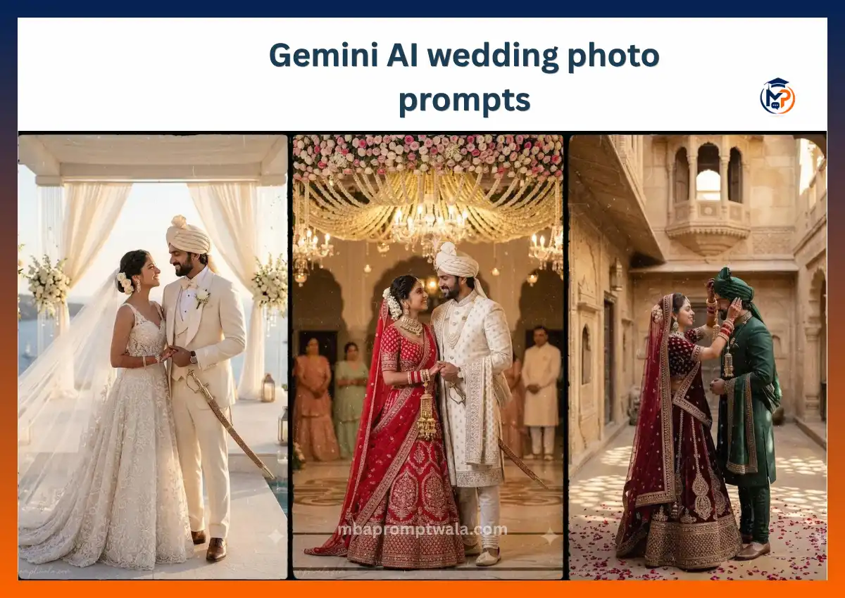 Gemini AI Wedding Photo Prompts