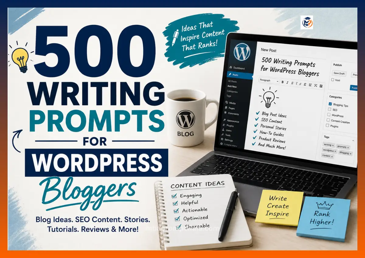 500 Writing Prompts for WordPress Bloggers