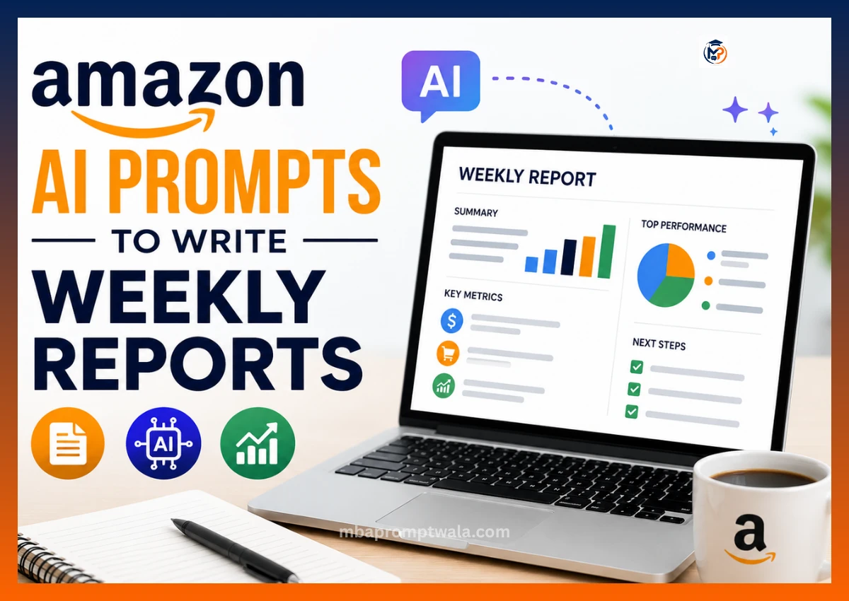 Amazon AI Prompts to Write Weekly Reports