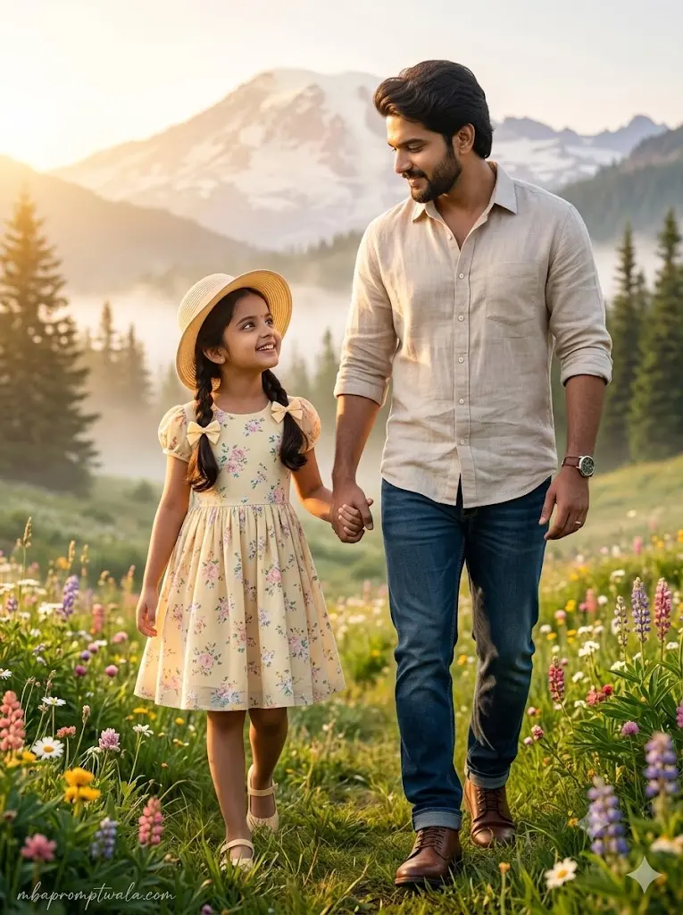 Best Father and Daughter Prompt for Gemini Copy Paste