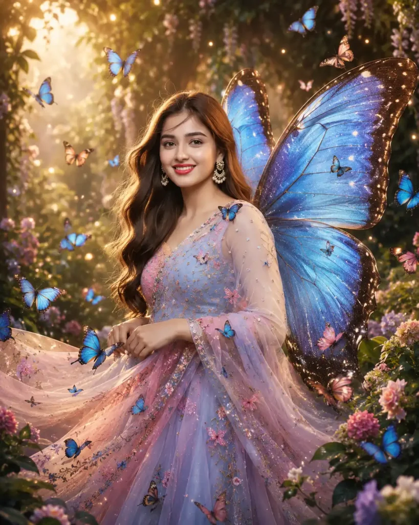 Butterfly Effect AI Photo Editing Prompt