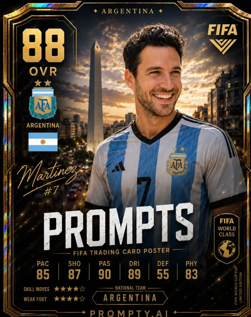 FIFA Card Prompt ChatGPT