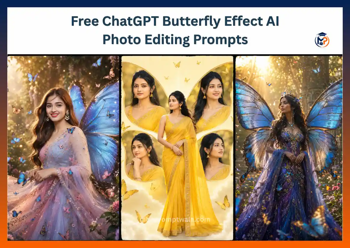 Free ChatGPT Butterfly Effect AI Photo Editing Prompts