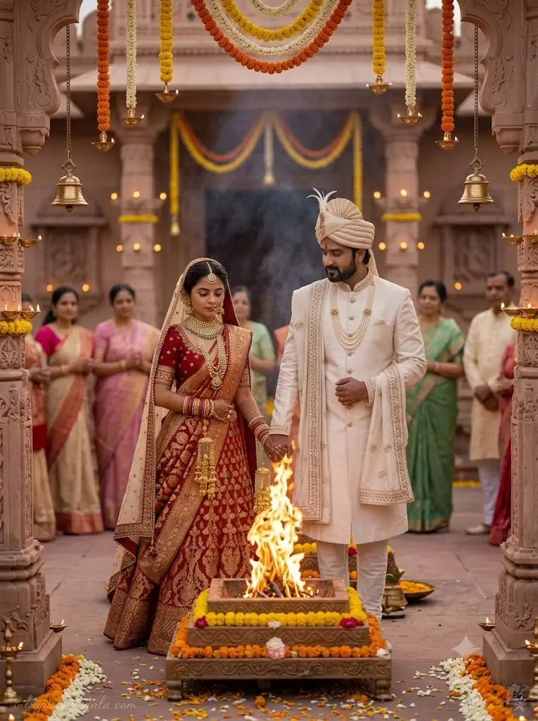 Indian Couple Wedding Prompt for Gemini AI Free
