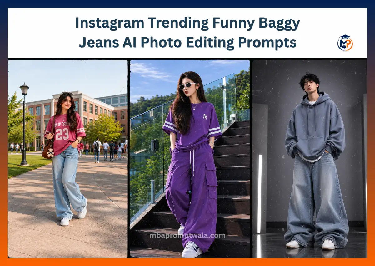 Instagram Trending Funny Baggy Jeans AI Photo Editing Prompts