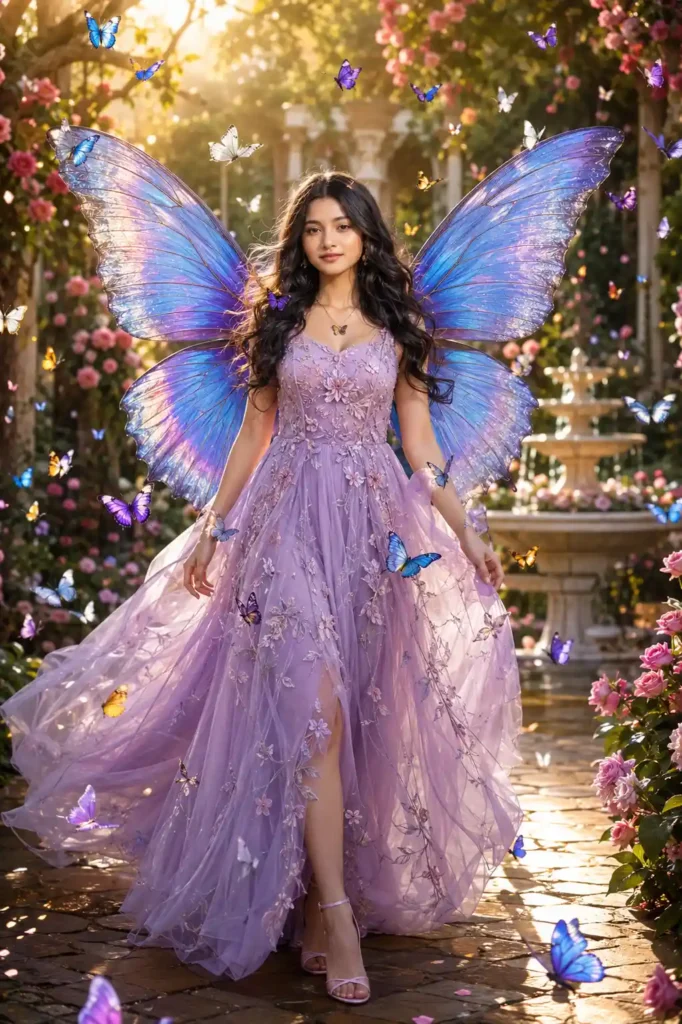 Trending Butterfly AI Photo Prompt