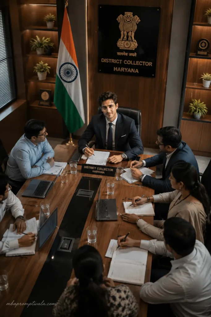 Haryana DC Job Prompt ChatGPT