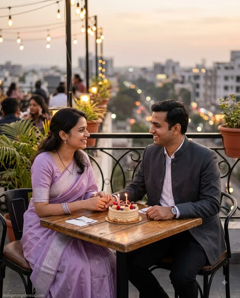Husband and Wife Birthday Celebration Prompt