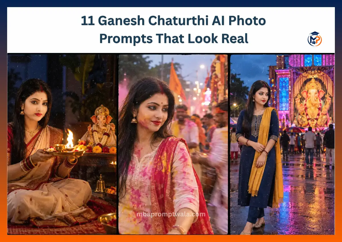 11 Ganesh Chaturthi AI Photo Prompts That Look Real