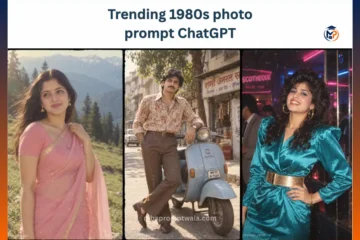 Trending 1980s photo prompt ChatGPT