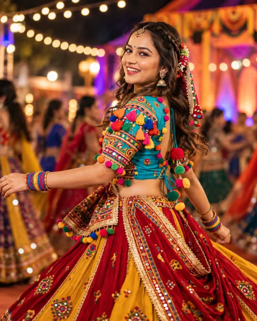 First Day Navratri Portrait